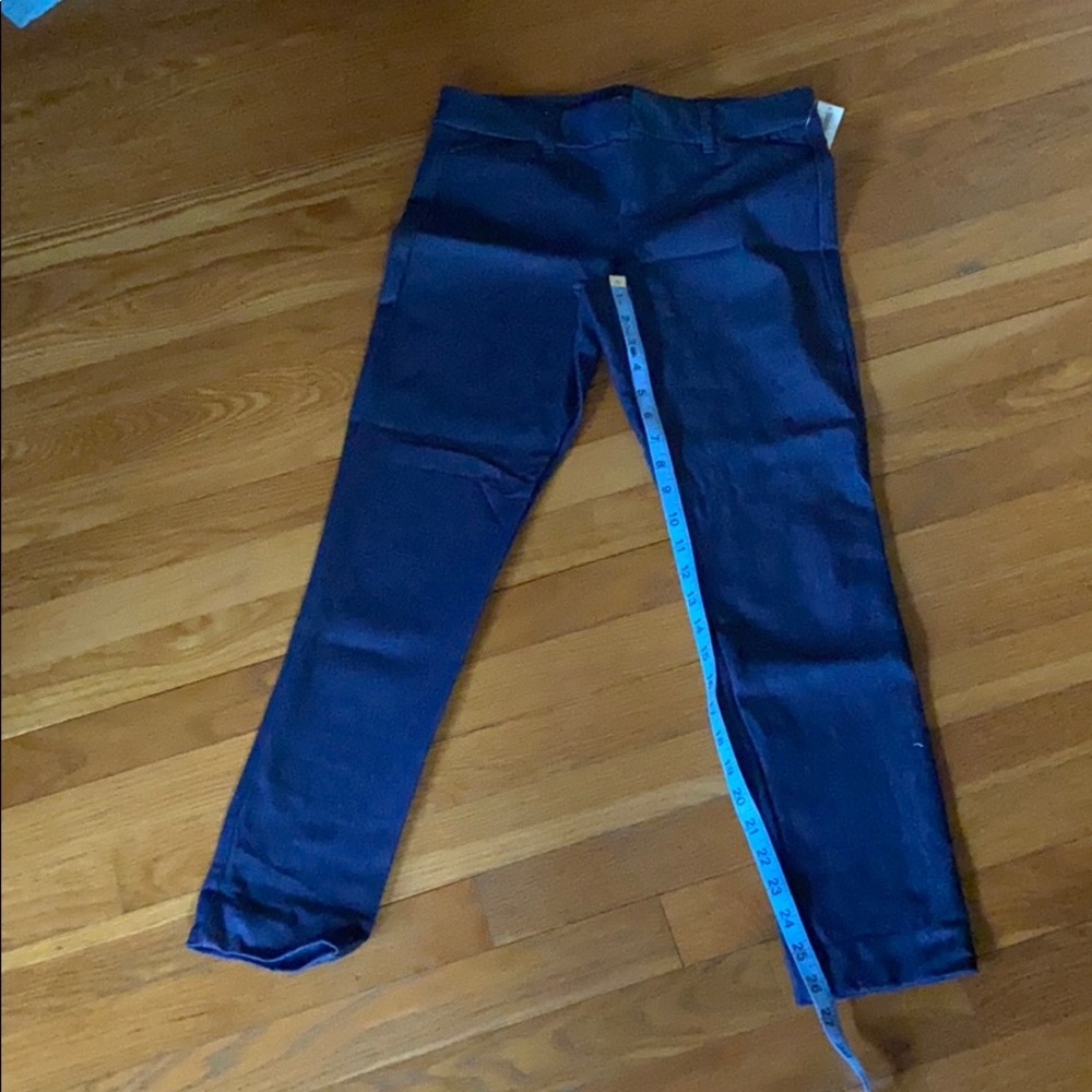Old Navy Pixie crop blue chino pants size 2
